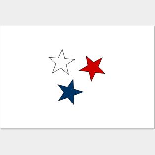 FAU Star (3-Pack) Sticker Posters and Art